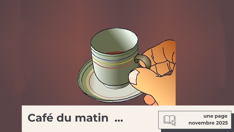 Le café du matin