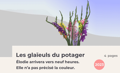 Glaïeuls à Kérity