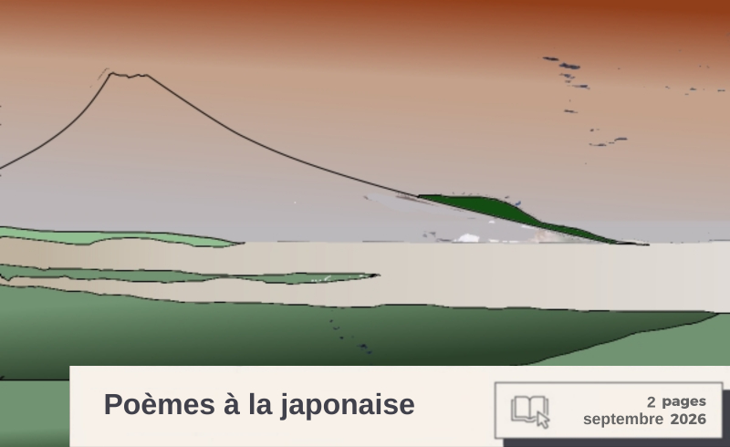 Poèmes à la japonaise